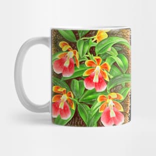 Flowers in a vertical garden Mug